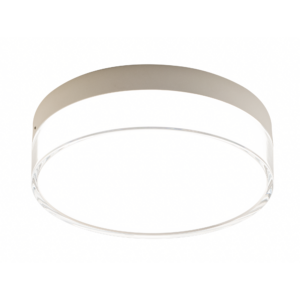 WAC Twist-N-Lite 9" Round Flush Mount Light - White - Image 1