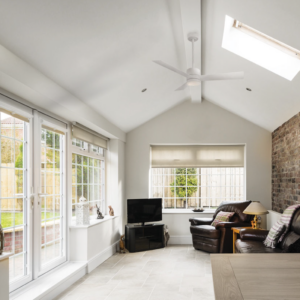 Modern Forms Axis 52" Matte White Ceiling Fan - DC Wet Listed - Image 3