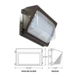 LED Multi-Power Non-Cutoff Wall Pack - Image 3
