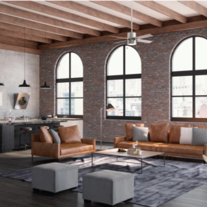 Hunter Beck 52" Brushed Nickel Ceiling Fan - Image 4