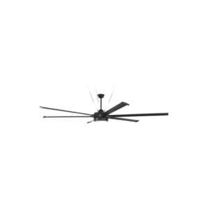 Craftmade Prost 102" in Flat Black with Light Kit - Damp Rated - Image 1