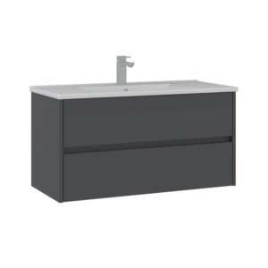 Platinum Tide Cabinet - 100CM -  Matte Anthracite Colour - Image 1