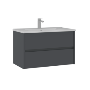 Platinum Tide Cabinet - 85CM - Matte Anthracite Colour - Image 1