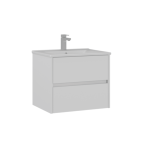 Platinum Tide Cabinet - 65 CM -  Matte White Colour - Image 1