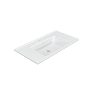 Platinum Tide Sink 85CM White - 85W X 46D CM / 33 7/16W X 18 1/8D inches - Image 1