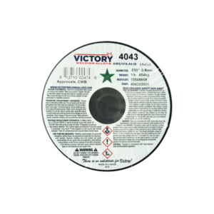 Victory Aluminum Mig Wire ER4043  .030 x 1lb Spool - Image 1