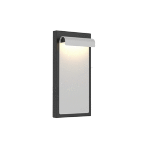 WAC Cap 5CCT Outdoor Wall Sconce - Graphite on Black Finish - Wet Rated - Image 1