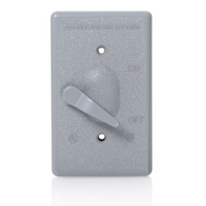Leviton 1-Gang Weatherproof Cover - Image 1