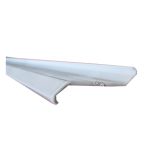 Aluminum Z Louvre Profile 2-5/8  | 7.315mtrs (24ft) length | Powdercoat White - Image 1